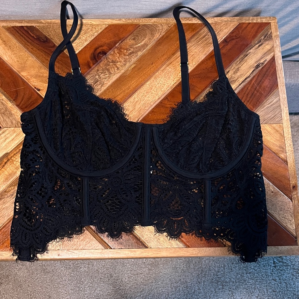 Anthropology Giselle lace bustier - Picture 4 of 5